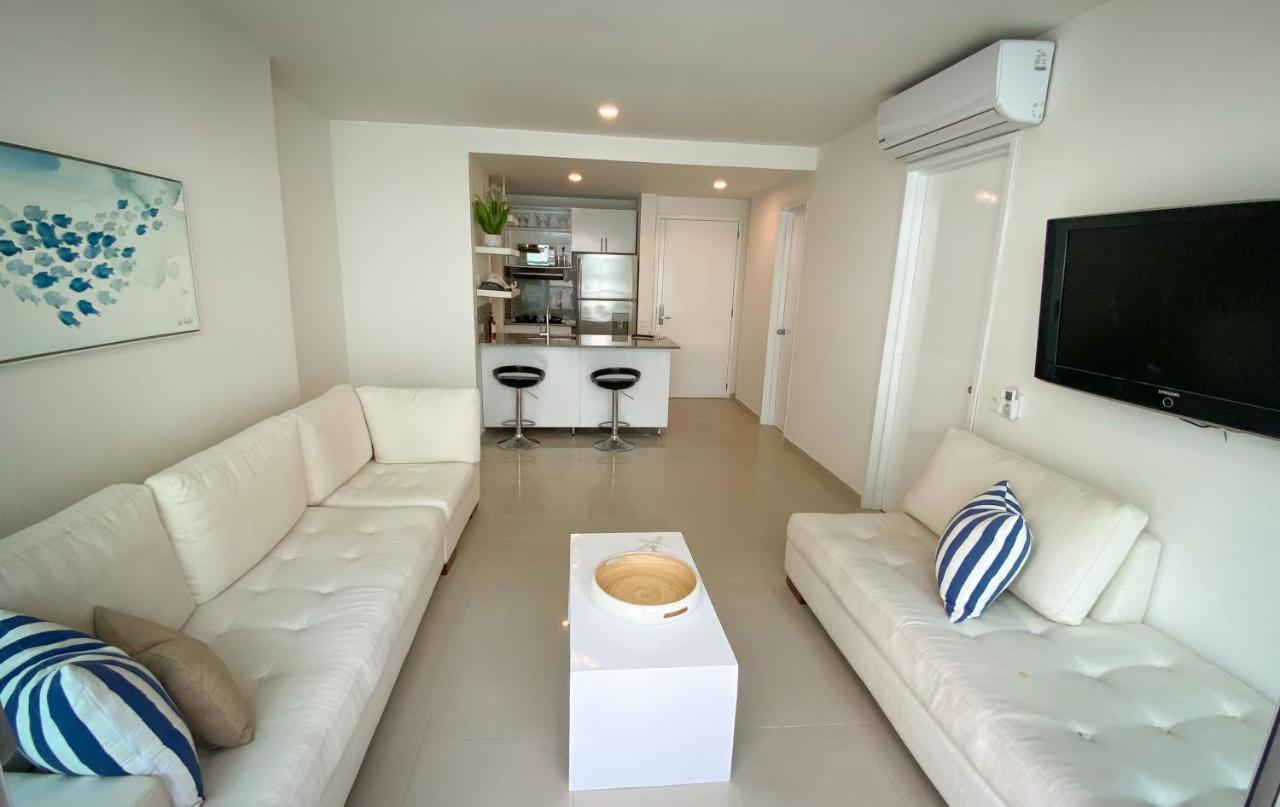 Vista Al Mar En Cartagena , Apartamento En Morros Екстериор снимка